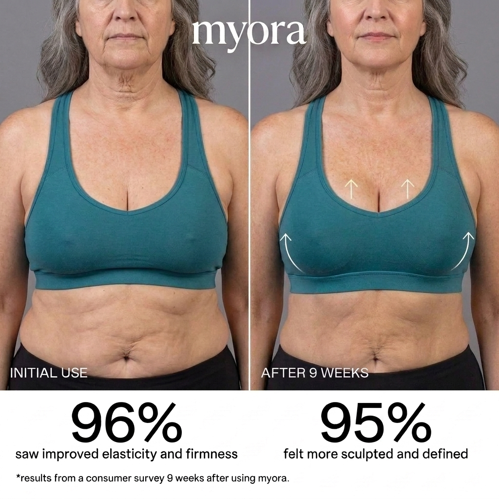 LIFESTYLE PHOTO — woman wearing/using device at home