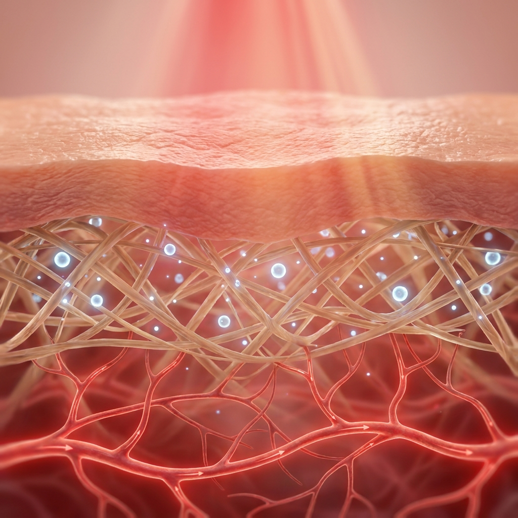 ILLUSTRATION — tissue / collagen + circulation